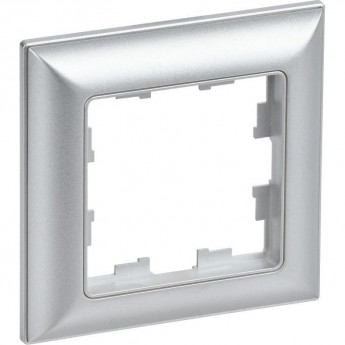 1-местная рамка IEK Brite ру-1-бр алюминий/алюминий BR-M12-12-K47 1-местная рамка IEK Brite ру-1-бр алюминий/алюминий BR-M12-12-K47