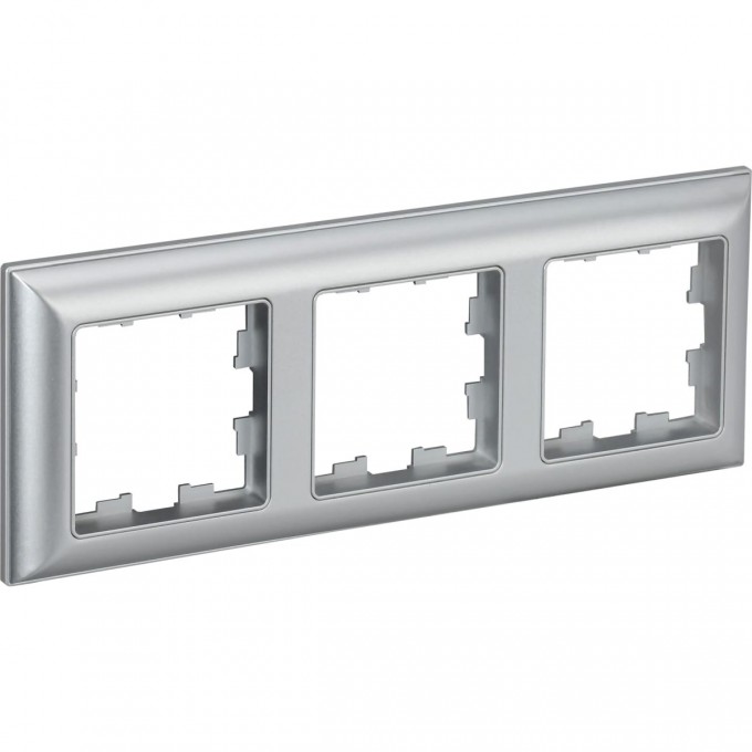 3-местная рамка IEK Brite ру-3-бр алюминий/алюминий 7 BR-M32-12-K4 3-местная рамка IEK Brite ру-3-бр алюминий/алюминий 7 BR-M32-12-K4