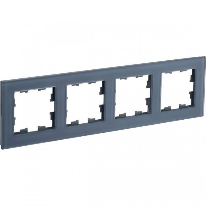 4-местная рамка IEK Brite ру-4-2-бр стекло маренго матовый BR-M42-G-31-K35 BR-M42-K35 4-местная рамка IEK Brite ру-4-2-бр стекло маренго матовый BR-M42-G-31-K35 BR-M42-K35
