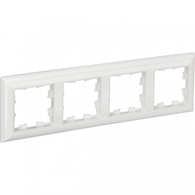 4-местная рамка IEK Brite ру-4-бр белый/белый 1 BR-M42-12-K0 4-местная рамка IEK Brite ру-4-бр белый/белый 1 BR-M42-12-K0