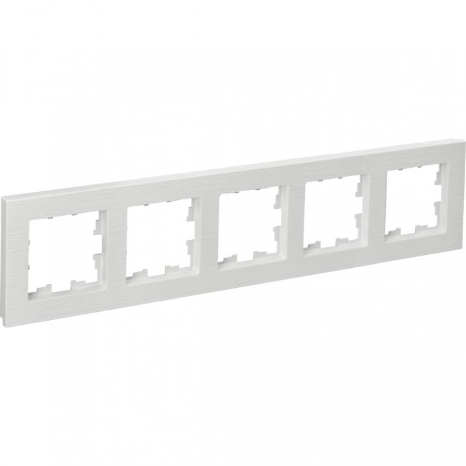 5-местная рамка IEK Brite ру-5-бр белый рифленый BR-M52-51-K01 5-местная рамка IEK Brite ру-5-бр белый рифленый BR-M52-51-K01