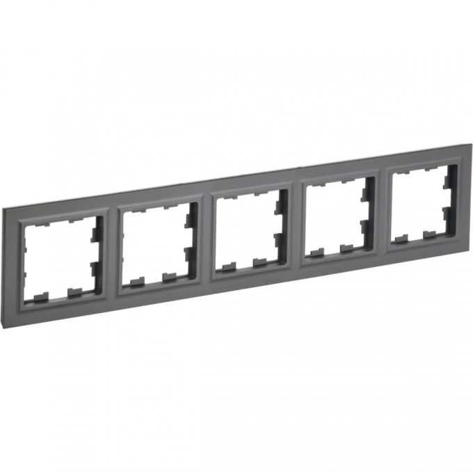 5-местная рамка IEK Brite ру-5-брг графит BR-M52-K53 5-местная рамка IEK Brite ру-5-брг графит BR-M52-K53