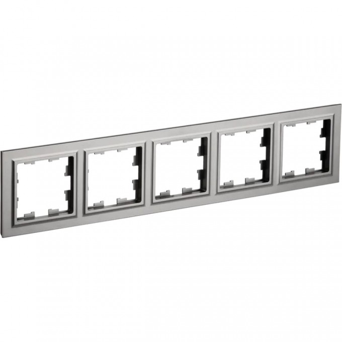 5-местная рамка IEK Brite ру-5-брс сталь BR-M52-K46 5-местная рамка IEK Brite ру-5-брс сталь BR-M52-K46