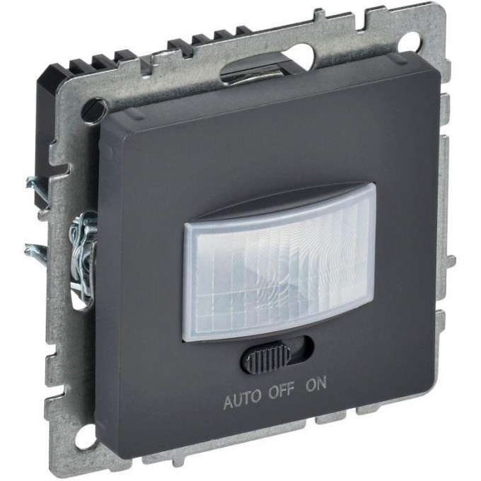 Датчик движения IEK BRITE ДС10-1-БрГ графит BR-MS10-N-150-05-K53 Датчик движения IEK BRITE ДС10-1-БрГ графит BR-MS10-N-150-05-K53