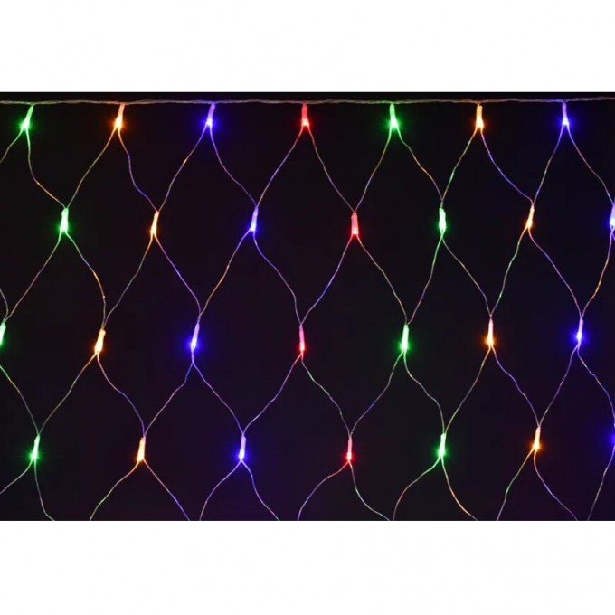 Гирлянда сеть 1,5х1,5м 160 светодиодов RGB IP20 прозрачный шнур 3м 230В контроллер 8 сцен IEK LIGHTING LGDB410-3-160-L1-T-S-44 Гирлянда сеть 1,5х1,5м 160 светодиодов RGB IP20 прозрачный шнур 3м 230В контроллер 8 сцен IEK LIGHTING LGDB410-3-160-L1-T-S-44