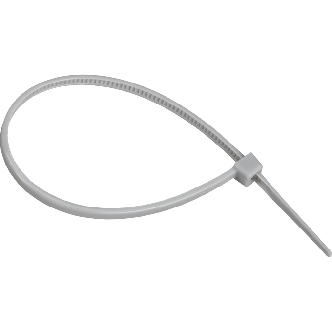 Хомут IEK 2.5х260мм P6.6 стандартный бел. (уп.100шт) UHH30-D025-260-100-K01