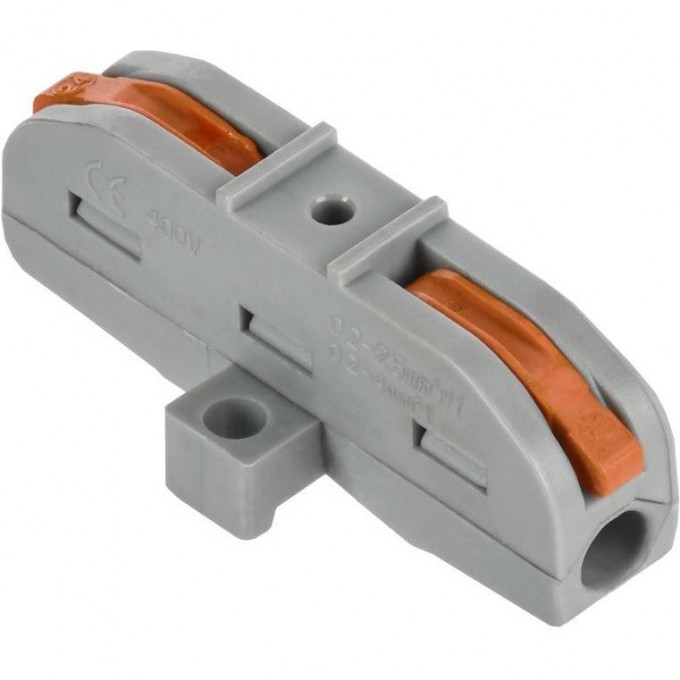 Клемма строительно-монтажная IEK СМК 222-4111P (уп.4шт) UKZ20-4111P-004 Клемма строительно-монтажная IEK СМК 222-4111P (уп.4шт) UKZ20-4111P-004