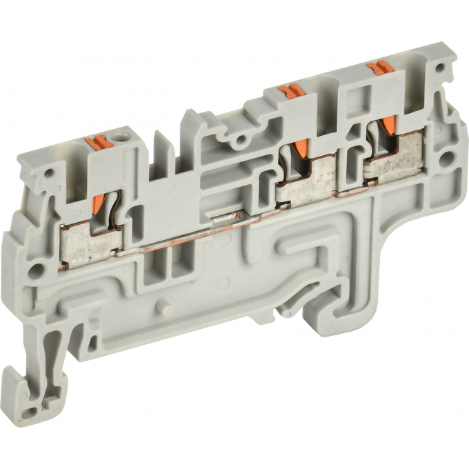 Колодка клеммная IEK CP-MC 3 вывода 1,5мм2 серая YCT22-00-3-K03-001 Колодка клеммная IEK CP-MC 3 вывода 1,5мм2 серая YCT22-00-3-K03-001
