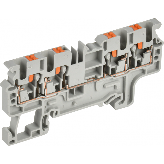 Колодка клеммная IEK CP-MC 4 вывода 2,5мм2 серая YCT22-00-4-K03-002 Колодка клеммная IEK CP-MC 4 вывода 2,5мм2 серая YCT22-00-4-K03-002