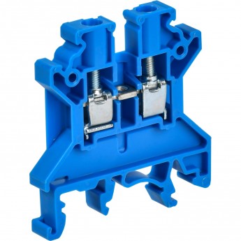 Колодка клеммная IEK CTS 4мм2 синяя Колодка клеммная IEK CTS 4мм2 синяя