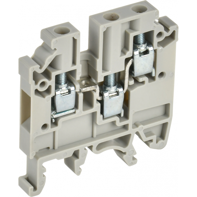Колодка клеммная IEK CTS-MC 3 вывода 4мм2 серая YCT12-00-3-K03-004 Колодка клеммная IEK CTS-MC 3 вывода 4мм2 серая YCT12-00-3-K03-004