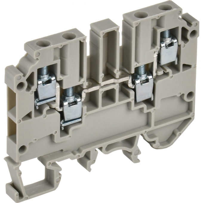 Колодка клеммная IEK CTS-MC 4 вывода 4мм2 серая YCT12-00-4-K03-004 Колодка клеммная IEK CTS-MC 4 вывода 4мм2 серая YCT12-00-4-K03-004