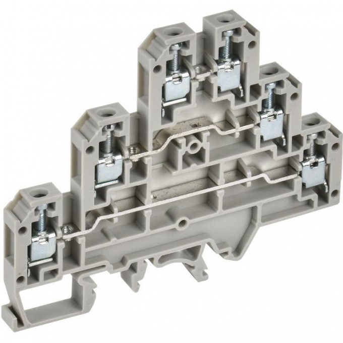 Колодка клеммная IEK CTS-ML 3 ур. 2.5кв.мм серая YCT13-00-3-K03-002 Колодка клеммная IEK CTS-ML 3 ур. 2.5кв.мм серая YCT13-00-3-K03-002