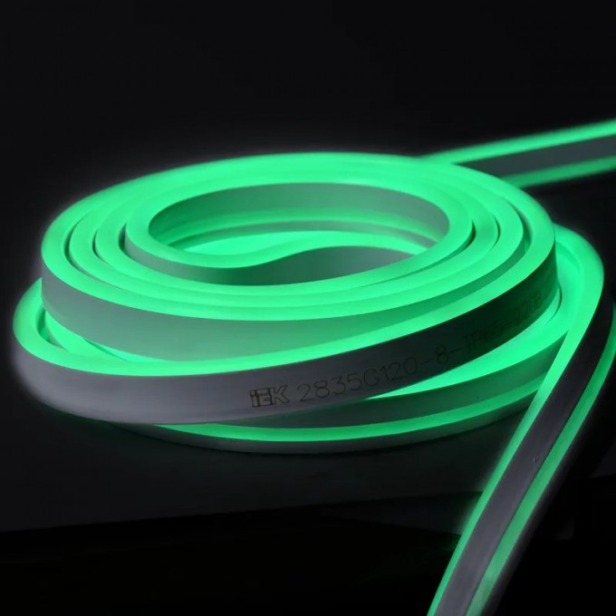 Комплект светодиодной подсветки "Неон" (лента LED 5м LSR5-2835G120-8-IP65-220В + драйвер) IEK НОВИНКА LSR5-G-120-65-2-05-S0 Комплект светодиодной подсветки "Неон" (лента LED 5м LSR5-2835G120-8-IP65-220В + драйвер) IEK НОВИНКА LSR5-G-120-65-2-05-S0