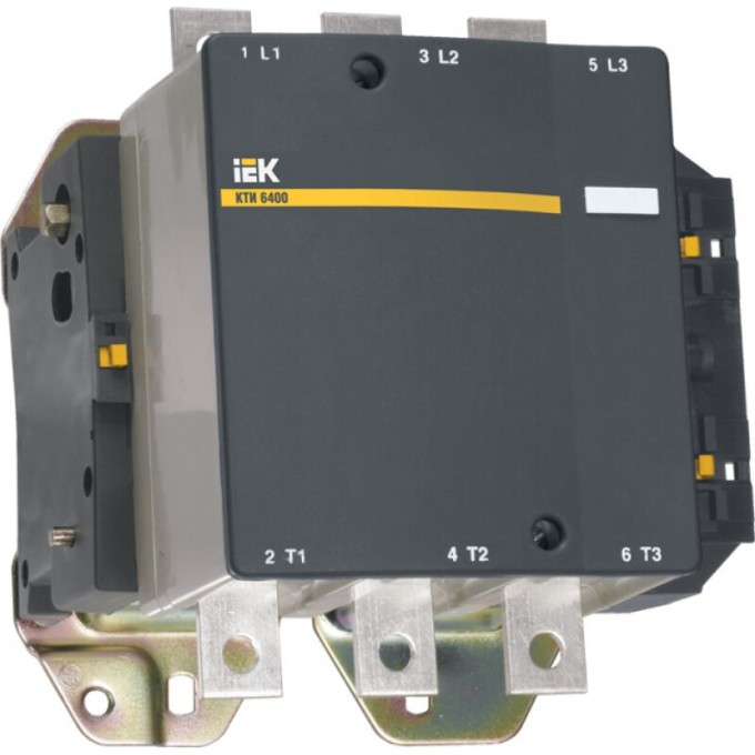 Контактор IEK КТИ-6400 400А 230В/АС3 - KKT60-400-230-10 Контактор IEK КТИ-6400 400А 230В/АС3 - KKT60-400-230-10