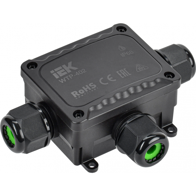 Коробка распределительная герметичная IEK WTP-402 3 ввода IP68 UWB10-T-450-41-03-68 Коробка распределительная герметичная IEK WTP-402 3 ввода IP68 UWB10-T-450-41-03-68