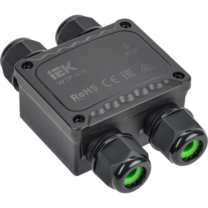 Коробка распределительная герметичная IEK WTP-403 4 ввода IP68 UWB10-H-450-41-04-68 Коробка распределительная герметичная IEK WTP-403 4 ввода IP68 UWB10-H-450-41-04-68