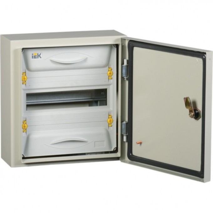 Корпус металлический распределительный IEK PRO ЩРн-12з-1 У2 IP54 - MKM16-N-12-54-ZU Корпус металлический распределительный IEK PRO ЩРн-12з-1 У2 IP54 - MKM16-N-12-54-ZU