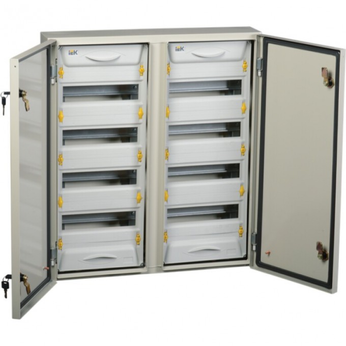 Корпус металлический распределительный IEK PRO ЩРн-2x48з-1 У2 IP54 - MKM16-N-2X48-54-ZU Корпус металлический распределительный IEK PRO ЩРн-2x48з-1 У2 IP54 - MKM16-N-2X48-54-ZU