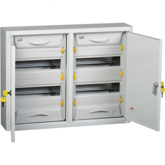Корпус металлический распределительный IEK ЩРн-2x24з-0 36 УХЛ3 IP31 PRO - MKM15-N-2X24-31-ZU Корпус металлический распределительный IEK ЩРн-2x24з-0 36 УХЛ3 IP31 PRO - MKM15-N-2X24-31-ZU