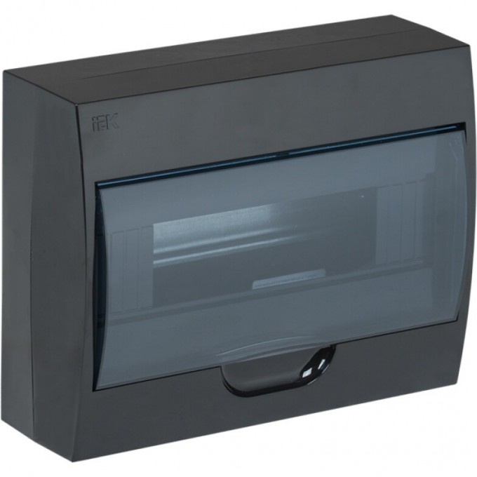 Корпус пластиковый IEK KREPTA 3 ЩРН-П-12 IP41 черный - MKP12-N-12-41-K02 Корпус пластиковый IEK KREPTA 3 ЩРН-П-12 IP41 черный - MKP12-N-12-41-K02
