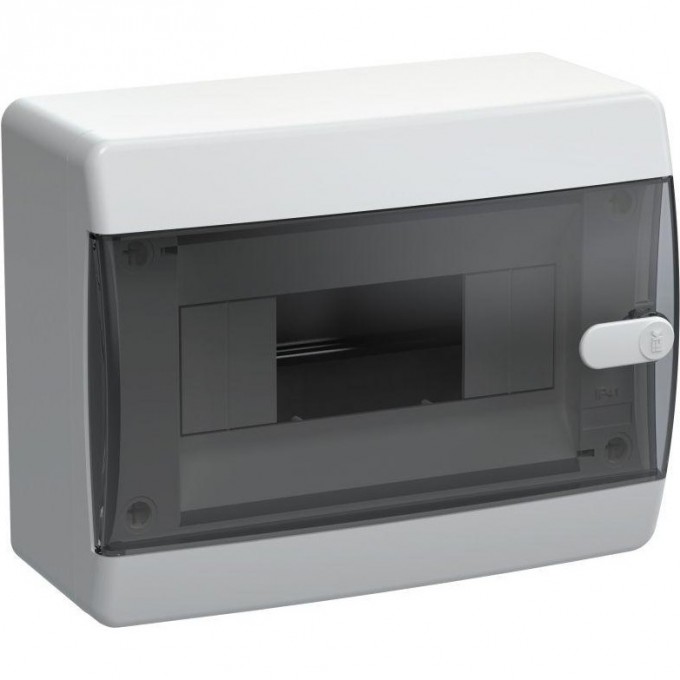 Корпус пластиковый IEK UIC-KP12-N-08-41-K ЩРН-П-8 IP41 черный, прозрачная дверь UIC-KP12-N-08-41-K01 Корпус пластиковый IEK UIC-KP12-N-08-41-K ЩРН-П-8 IP41 черный, прозрачная дверь UIC-KP12-N-08-41-K01