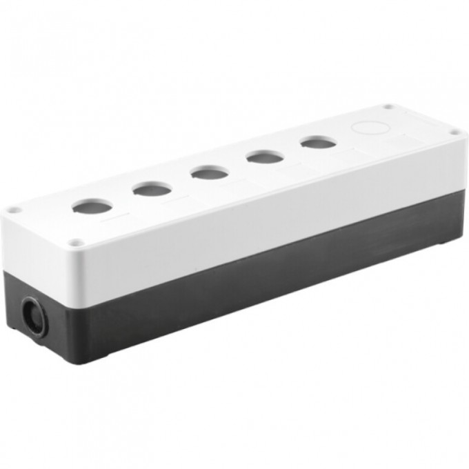 Корпус поста IEK КП105(6) для кнопок управления 5(6) мест белый - BKP10-6-K01 Корпус поста IEK КП105(6) для кнопок управления 5(6) мест белый - BKP10-6-K01