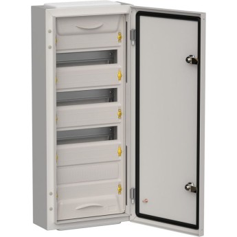 Корпус ЩРн-48 (1х48) TITAN 5 710х310х140 IP54 метал. сер. IEK TI5-50-N-048-54-7035
