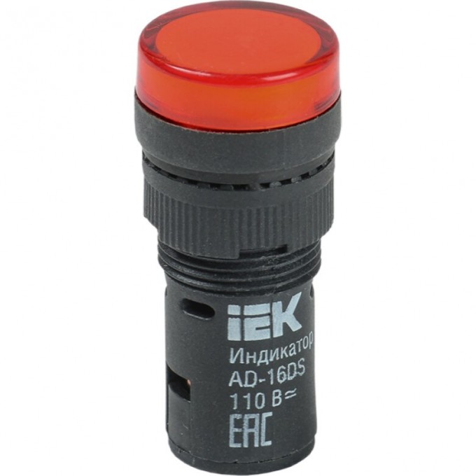 Лампа IEK AD16DS(LED)матрица d=16мм красный 24В AC/DC - BLS10-ADDS-024-K04-16 Лампа IEK AD16DS(LED)матрица d=16мм красный 24В AC/DC - BLS10-ADDS-024-K04-16