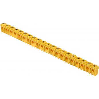 Маркер открытого типа IEK KE 0,75-1,5мм2 символ 'X' (200шт/упак)