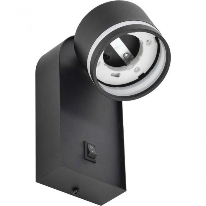 Накладной настенный светильник IEK Lighting 4035 под лампу gx53, черный LT-UBB0-4035-GX53-1-K02 Накладной настенный светильник IEK Lighting 4035 под лампу gx53, черный LT-UBB0-4035-GX53-1-K02