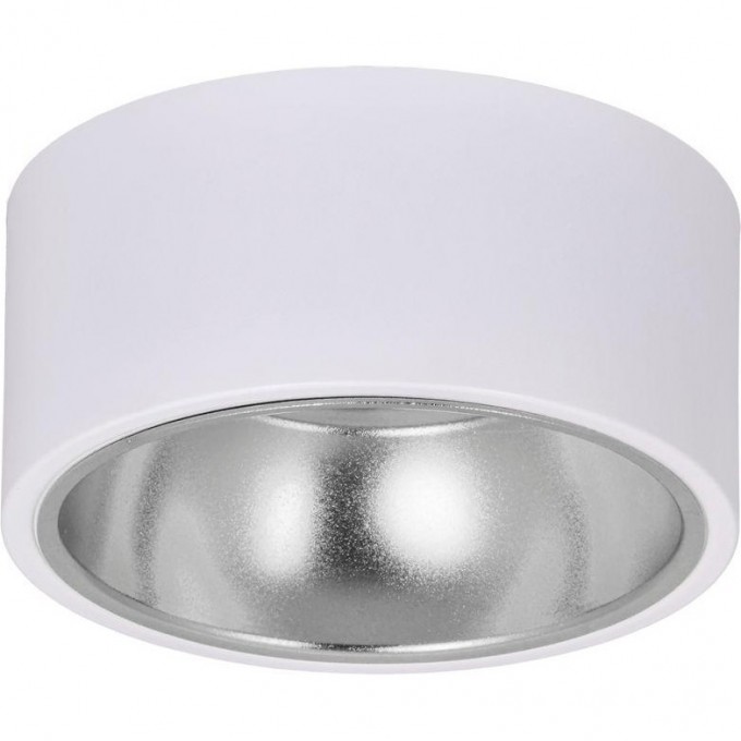 Накладной потолочный светильник IEK Lighting 4017 под лампу gx53 белый/хром LT-UPB0-4017-GX53-1-K54 Накладной потолочный светильник IEK Lighting 4017 под лампу gx53 белый/хром LT-UPB0-4017-GX53-1-K54