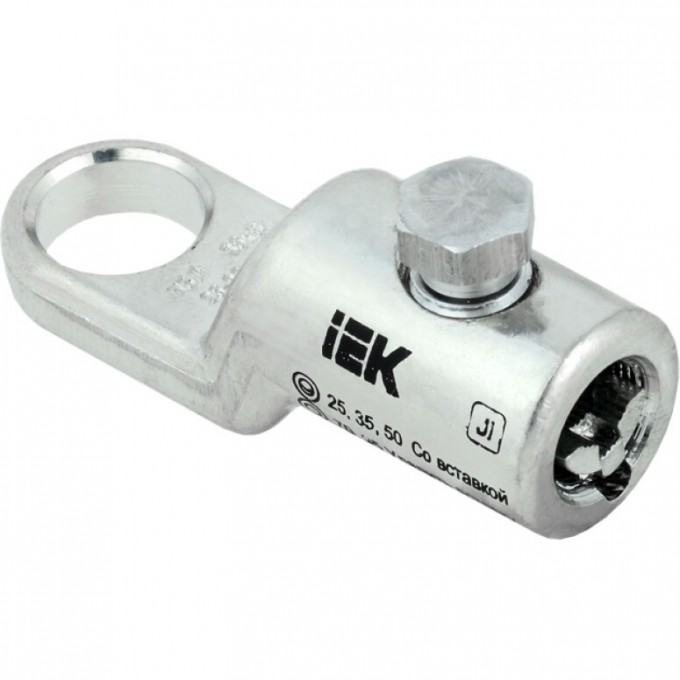 Наконечник болтовой луженый IEK НБЛ 25-95-16/1 35кВ - UNB11-025-095-01-35 Наконечник болтовой луженый IEK НБЛ 25-95-16/1 35кВ - UNB11-025-095-01-35