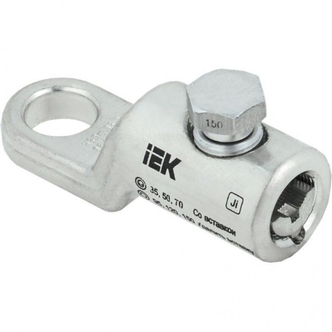 Наконечник болтовой луженый IEK НБЛ 35-150-16/1 35кВ - UNB11-035-150-01-35 Наконечник болтовой луженый IEK НБЛ 35-150-16/1 35кВ - UNB11-035-150-01-35