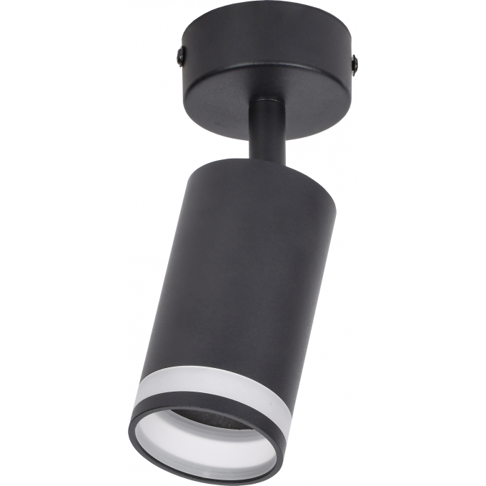 Настено-потолочный накладной светильник IEK Lighting 4006 под лампу gu10 черный LT-USB0-4006-GU10-1-K02 Настено-потолочный накладной светильник IEK Lighting 4006 под лампу gu10 черный LT-USB0-4006-GU10-1-K02
