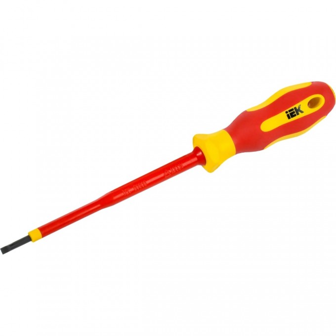 Отвертка диэлектрическая IEK SL3.0х100 Т2 ARMA2L 5 A2L5-SC30-T2-SL-30-100 Отвертка диэлектрическая IEK SL3.0х100 Т2 ARMA2L 5 A2L5-SC30-T2-SL-30-100