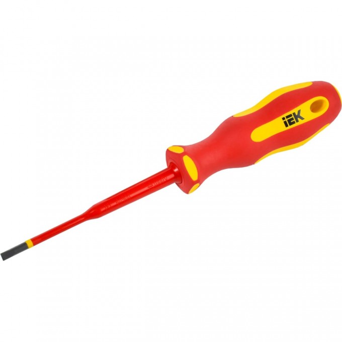 Отвертка диэлектрическая IEK SLIM SL4.0х100 Т2 ARMA2L 5 A2L5-SC31-T2-SL-40-100 Отвертка диэлектрическая IEK SLIM SL4.0х100 Т2 ARMA2L 5 A2L5-SC31-T2-SL-40-100