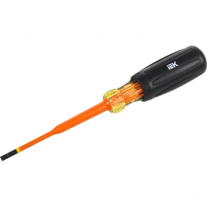 Отвертка диэлектрическая IEK SLIM SL4.0х100 Т3 ARMA2L 5 A2L5-SC31-T3-SL-40-100 Отвертка диэлектрическая IEK SLIM SL4.0х100 Т3 ARMA2L 5 A2L5-SC31-T3-SL-40-100