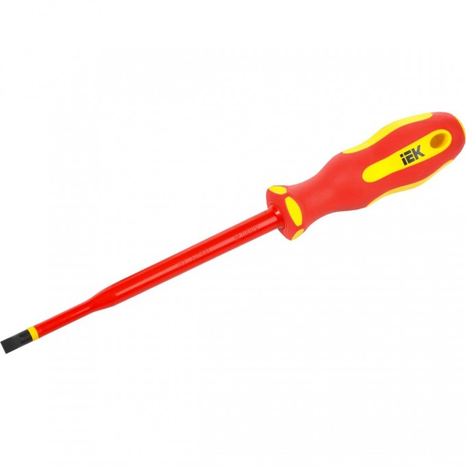 Отвертка диэлектрическая IEK SLIM SL6.5х150 Т2 ARMA2L 5 A2L5-SC31-T2-SL-65-150 Отвертка диэлектрическая IEK SLIM SL6.5х150 Т2 ARMA2L 5 A2L5-SC31-T2-SL-65-150