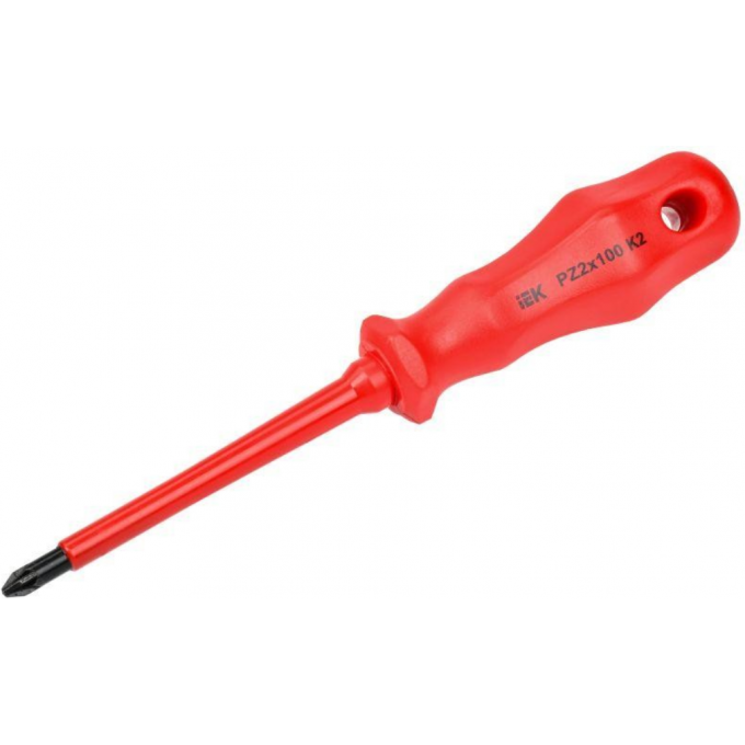 Отвертка диэлектрическая крестовая IEK PZ2х100 K2 1000В ARMA2L 3 A2L3-SC30-K2-PZ-20-100 Отвертка диэлектрическая крестовая IEK PZ2х100 K2 1000В ARMA2L 3 A2L3-SC30-K2-PZ-20-100
