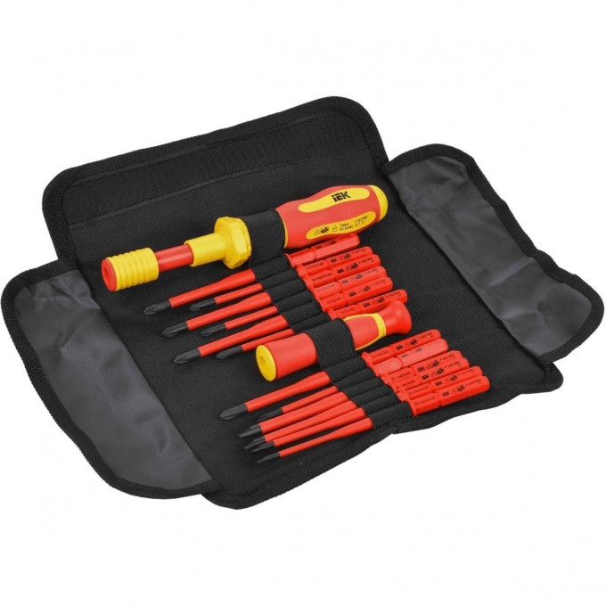 Отвертка динамометрическая с жалами IEK SLIM 14шт ARMA2L 5 A2L5-NS50-T2-14 A2L5-NS52-T2-14 Отвертка динамометрическая с жалами IEK SLIM 14шт ARMA2L 5 A2L5-NS50-T2-14 A2L5-NS52-T2-14