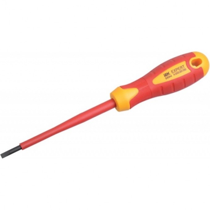 Отвертка шлицевая IEK EXPERT 4,0х0,8х100мм 1000В - TSC-2SL-4100 Отвертка шлицевая IEK EXPERT 4,0х0,8х100мм 1000В - TSC-2SL-4100
