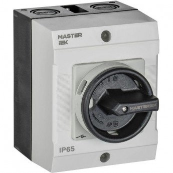 Переключатель кулачковый IEK MI-CS21-010-069 10А (сх. 69) в боксе закрытая рукоятка