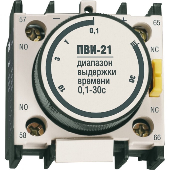 Приставка IEK ПВИ-13 задержка на включение 0,1-3сек 1з+1р - KPV10-11-3 Приставка IEK ПВИ-13 задержка на включение 0,1-3сек 1з+1р - KPV10-11-3