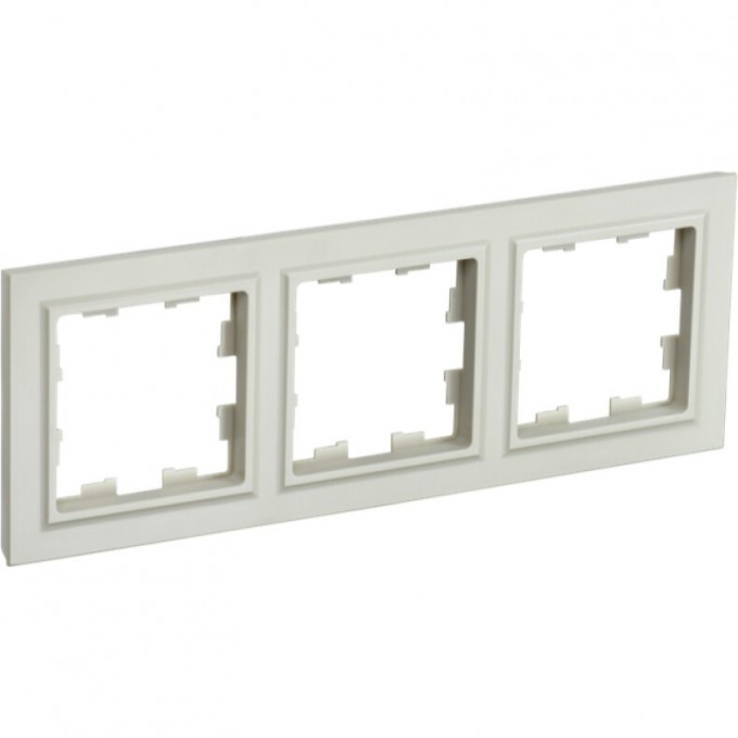 Рамка 3-местная IEK BRITE РУ-3-БрКр бежевый - BR-M32-K10 Рамка 3-местная IEK BRITE РУ-3-БрКр бежевый - BR-M32-K10