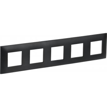 Рамка 5-местная IEK SKANDY SK-F05Bl черный Рамка 5-местная IEK SKANDY SK-F05Bl черный