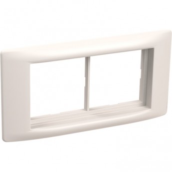 Рамка и суппорт для кабель-канала IEK ПРАЙМЕР на 4 модуля 60мм белые - CKK-40D-RSU4-060-K01 Рамка и суппорт для кабель-канала IEK ПРАЙМЕР на 4 модуля 60мм белые - CKK-40D-RSU4-060-K01