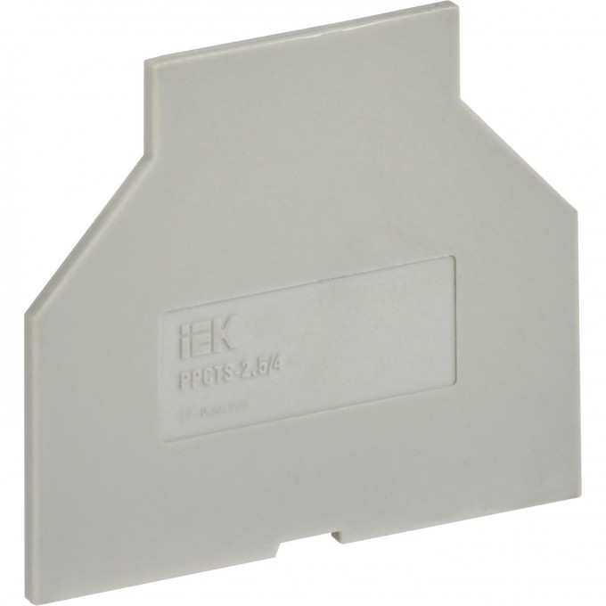 Разделитель IEK для CTS малый 2,5/4мм2 серый YCT10-00-K03-002-PP Разделитель IEK для CTS малый 2,5/4мм2 серый YCT10-00-K03-002-PP