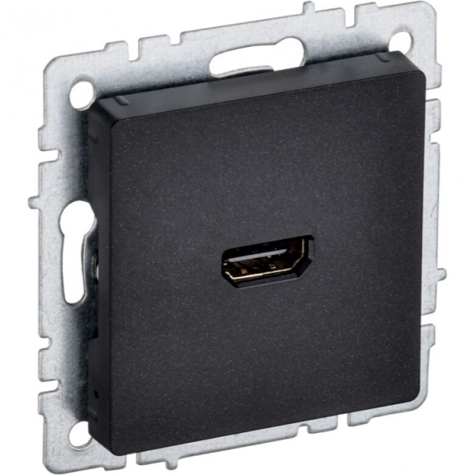 Розетка HDMI IEK BRITE РHDMI-0-БрЧ черный - BR-H10-K02 Розетка HDMI IEK BRITE РHDMI-0-БрЧ черный - BR-H10-K02