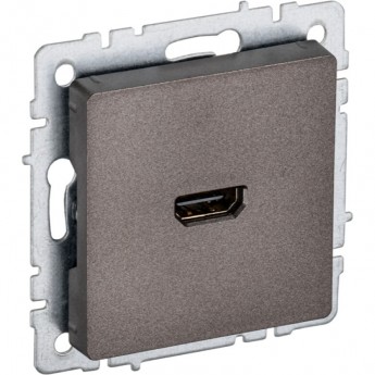 Розетка HDMI IEK BRITE РHDMI-0-БрТБ темная бронза - BR-H10-K45 Розетка HDMI IEK BRITE РHDMI-0-БрТБ темная бронза - BR-H10-K45